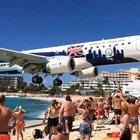 Landing at Princess Juliana Int. Airport