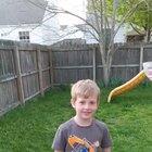 My youngest responding to the ice bucket challenge for tp!