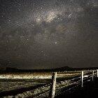 Galactic Center Disappearing Over The Horizon In Rural Australia