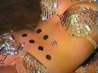 The amount of control a professional belly dancer has on her abdominal muscles.