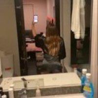 Celina Smith Mirror Twerk