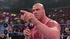 Kurt Angle dies inside while giving his smackdown speech