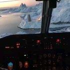 Landing in Greenland