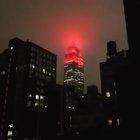 The empire state building declaring the state of emergency is pretty epic