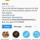 How Aldi’s Instagram posts all line up together