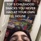 TOP 5 CHILDHOOD SNACKS YOU NEVER HAD AT YOUR OWN HOUSE