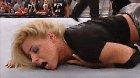 Love watching Trish gasp for air....