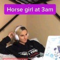 Horse girls, amirite?