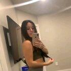 Checking herself
