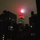 Empire State Building: “Starting tonight through the COVID-19 battle, our signature white lights will be replaced by the heartbeat of America with a white and red siren in the mast for heroic emergency workers on the front line of the fight.”