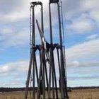 Student made trebuchet launches pumpkin almost half a mile