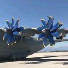 Contra-rotating propellers on the Antonov An-70