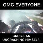 Crash or no crash, make up your mind Romain!