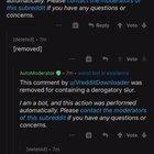 Vredditdownloader getting removed