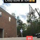 Absolutely crazy how he hit that dunk