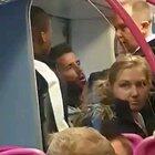 WCGW - Verbally abusing a stranger on a packed train.