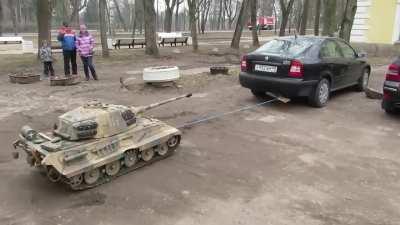 1:4 Baby Tiger 2(H) vs Car