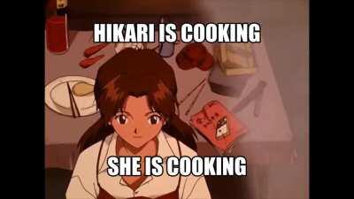 What will she cook? 🤔