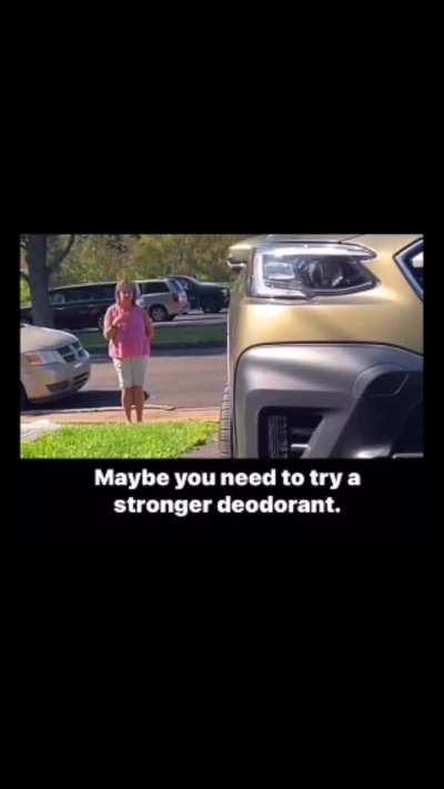 Maybe you need to try a stronger deodorant 
