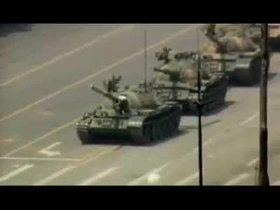 The man who stood against the tanks in Tiananmen Square in on this day, 32 years ago in 1989