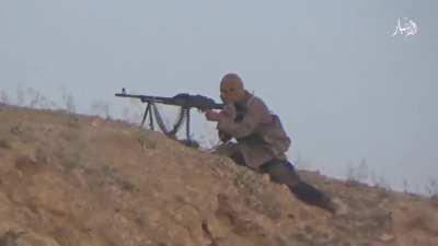 Isis videotape fighting Iraqi Army Forces. Outside of Baghdadi, Al Anbar. 2014.