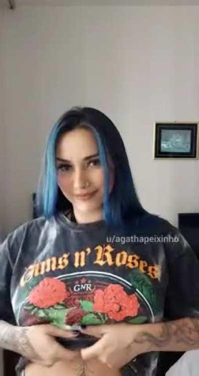 Are blue haired girls your type?