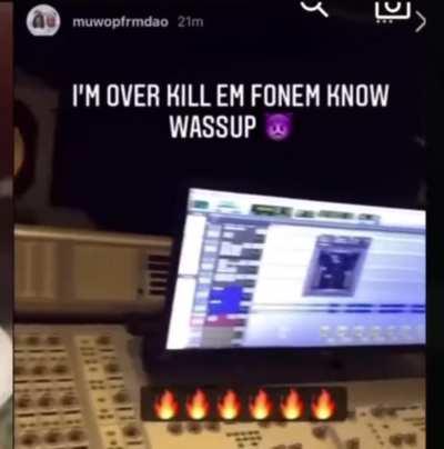 “…Naw pass the Duck, its merched say he should’ve Ducked,made spot news, that shit was fucked, but fuck dude, I’ was on the Hunt” Muwop didn’t give af😭