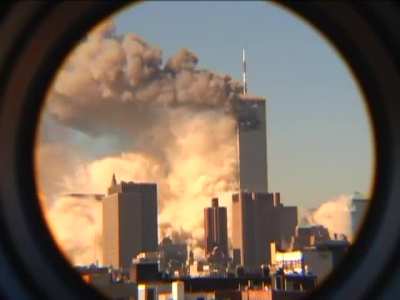 Recently released video by Kei Sugimoto of both towers collapsing on 9/11. RIP