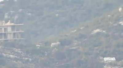 Destruction of a tank in Northern Latakia