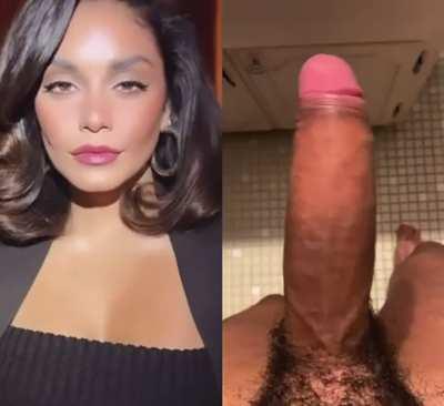 Vanessa Hudgens and my throbbing cock