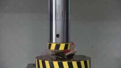 HYDRAULIC PRESS 100 TON vs different things