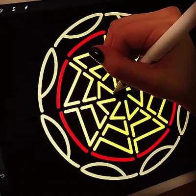 How To Draw A Pizza Logo