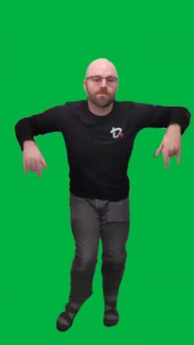 Orange Justice - (baldy) Greenscreened