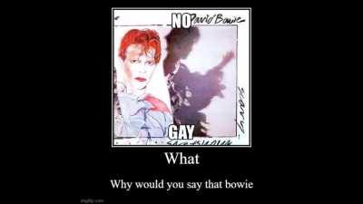 no bowie you can't say that!!!!