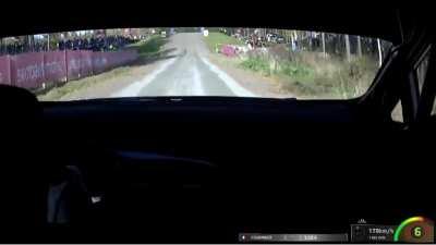 Adrien Fourmaux flight powerstage SS19 onboard