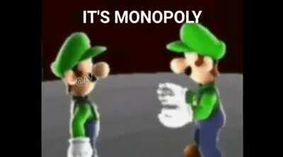 The capitalist process, represented by Luigi.