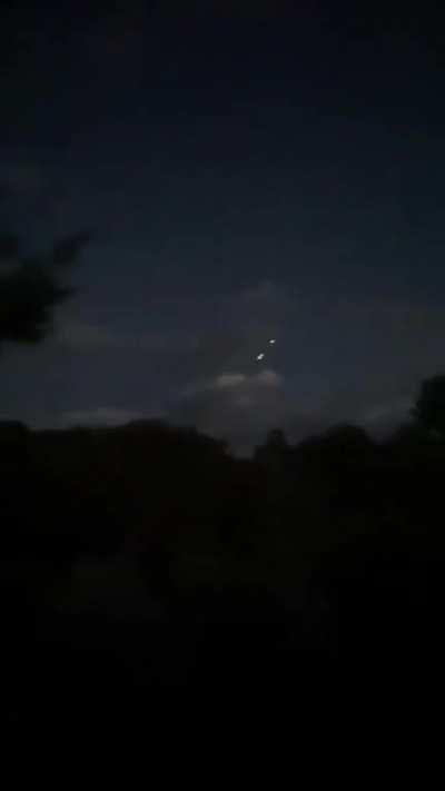 Crazy Meteor in Golden, Colorado...Just now. Looked like it flew under the clouds!