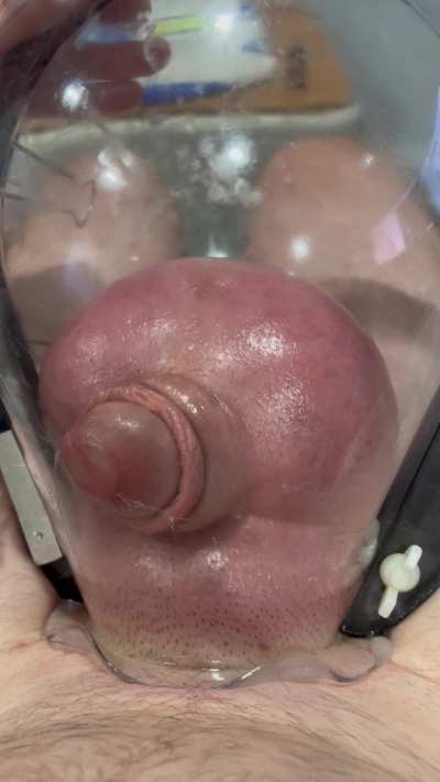 Getting Some Cum Out Of My Big Balls While Working At Home