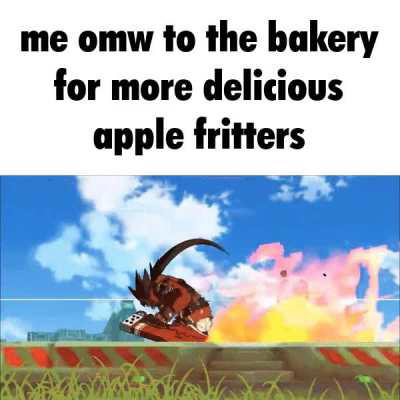 Sol Badguy more like Apple Fritterguy