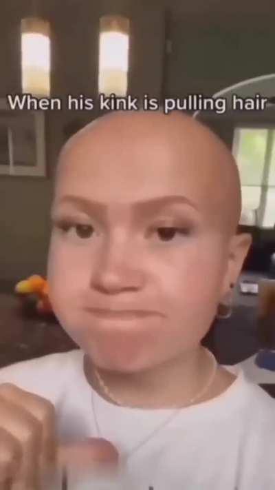 Im a bald ass bitch