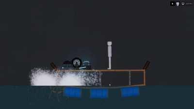 I made a boat that propels itself forward in a cool way