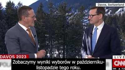 Morawiecki o wyborach dla CNN