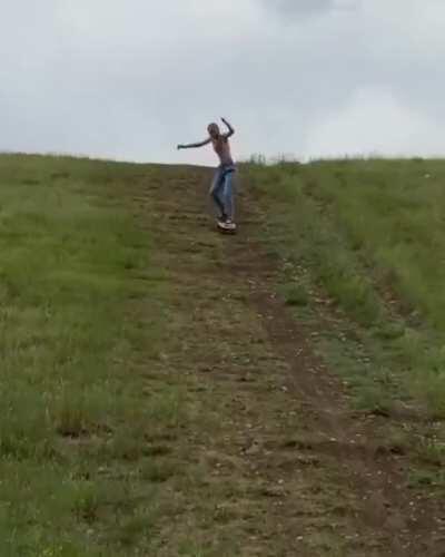 WCGW if I skate down the hill.