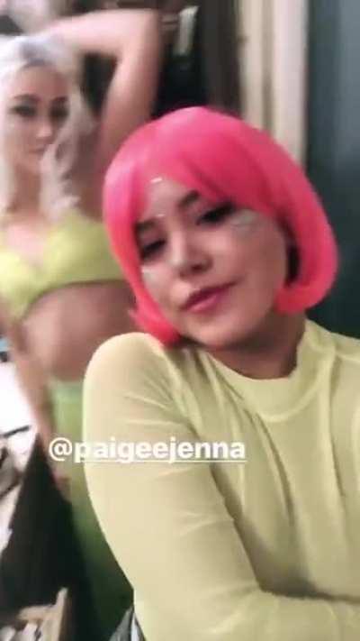 From her IG stories. Happy Halloween