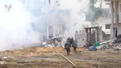 IDF Paratroopers Brigade operating in Rimal neighborhood Gaza