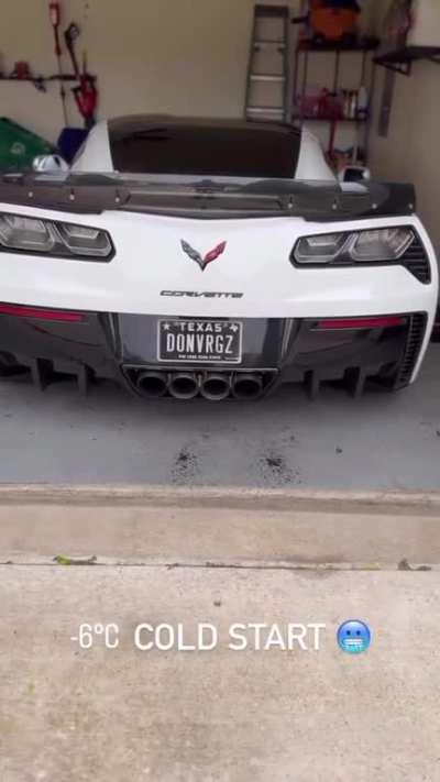 Love me a vette, but she a gas hog...