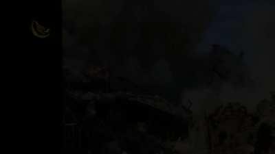 Opposition engineers tunnel beneath a building anchoring SAA controlled positions, detonating explosives and sinking the position - Daraya - 2/5/2015