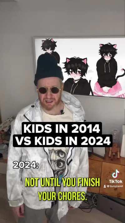 2014 Kids Vs 2024 Kids