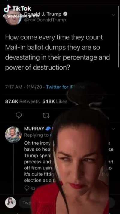 Azula's voice actress reads Trump tweets