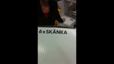 Guy Annoys GF With Puns In Ikea